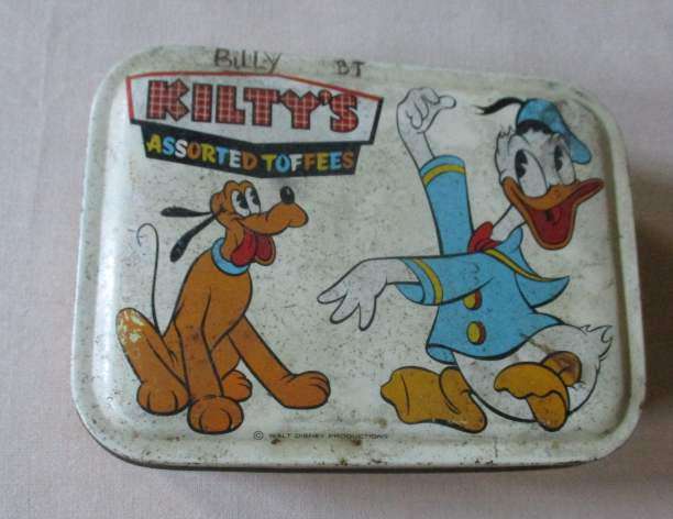 VINTAGE KILTY`S ASSORTED TOFFEES - TIN
