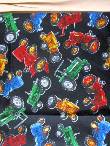 TRACTOR  - POLY COTTON FABRIC