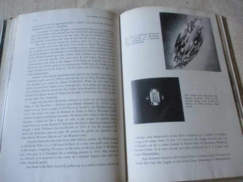THE BOOK OF DIAMONDS - THEIR HISTORY AND ROMANCE FROM ANCIENT INDIA TO MODERN TIMES - JOAN YOUNGER .