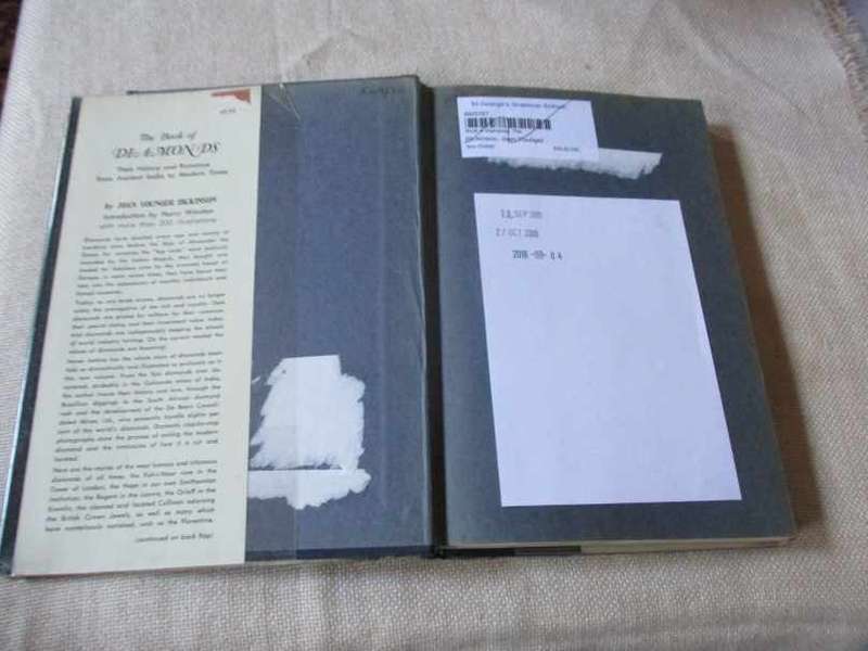 THE BOOK OF DIAMONDS - THEIR HISTORY AND ROMANCE FROM ANCIENT INDIA TO MODERN TIMES - JOAN YOUNGER .