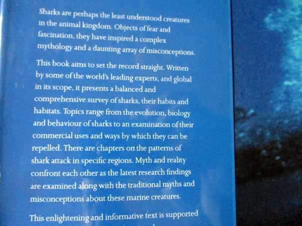 SHARKS - AN ENCYCLOPEDIC SURVEY BY INTERNATIONAL EXPERTS