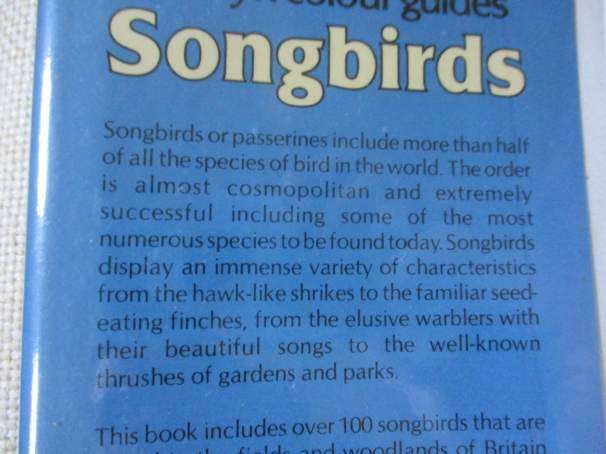 SONGBIRDS - KAREL STASTNY - HAMLYN COLOUR GUIDE