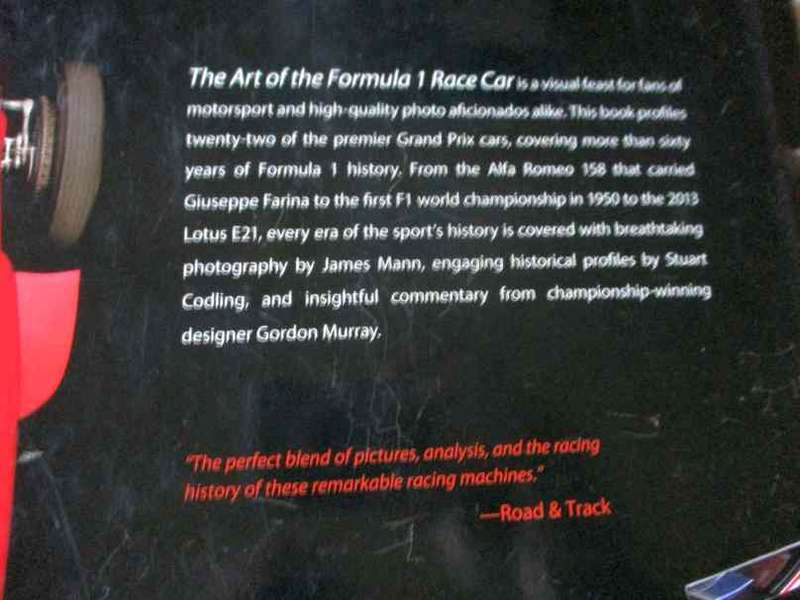 THE ART OF THE FORMULA 1 RACE CAR - STUART CODLING
