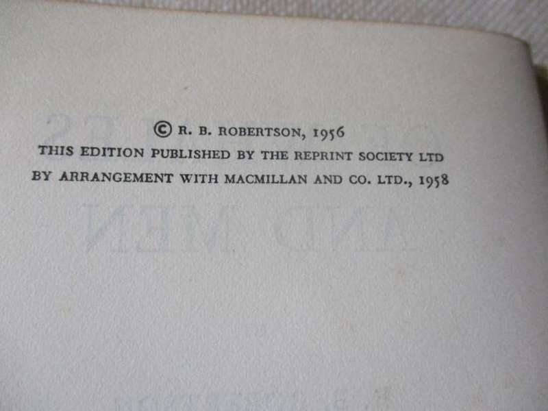 OF WHALES AND MEN - R.B. ROBERTSON