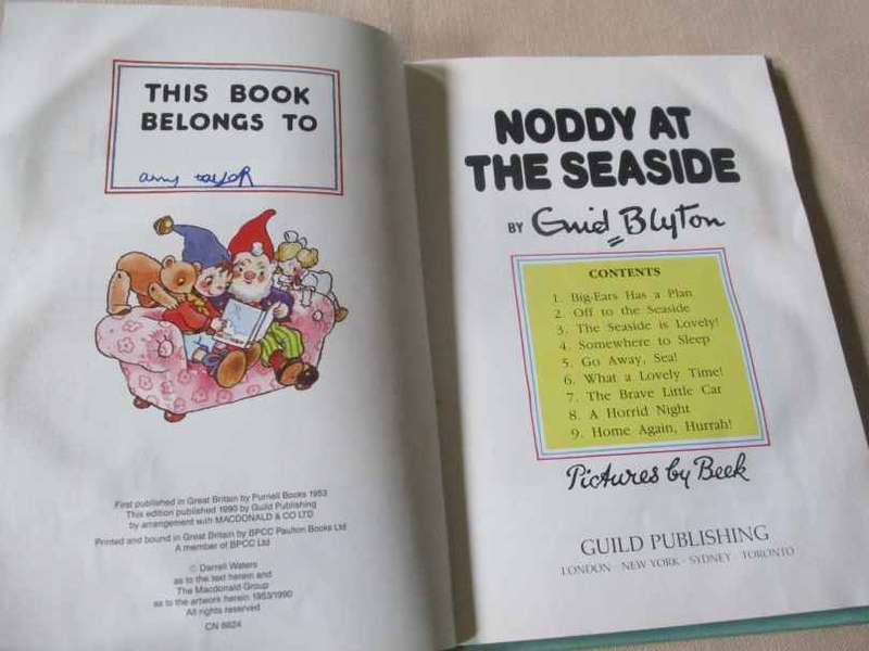 Noddy at the Seaside by Enid Blyton