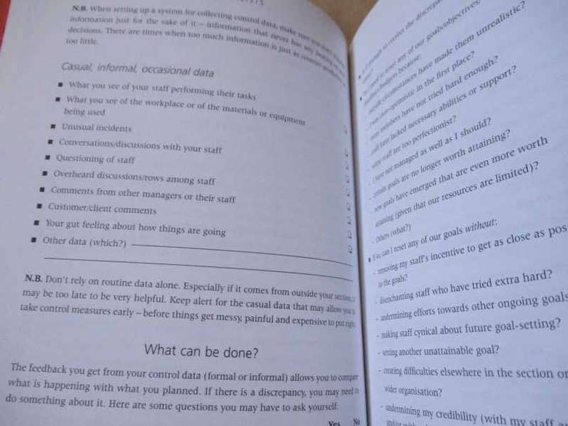 MANAGER`S BOOK OF CHECKLISTS - INSTANT MANAGEMENT SOLUTIONS WHEN YOU NEED THEM - DEREK ROWNTREE