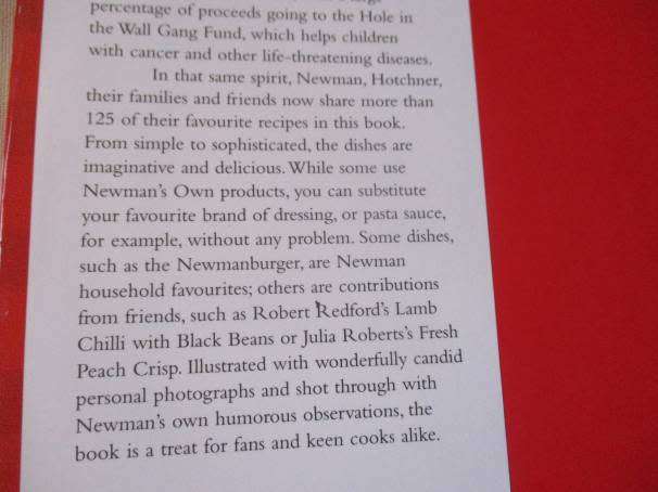 NEWMAN`S OWN COOKBOOK - PAUL NEWMAN & A.E. HOTCHNER