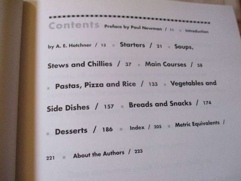 NEWMAN`S OWN COOKBOOK - PAUL NEWMAN & A.E. HOTCHNER