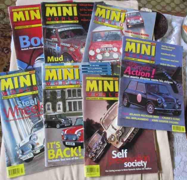 MINI WORLD MAGAZINES x 7