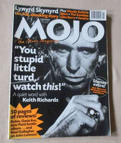 MOJO MAGAZINE NOVEMBER 1997