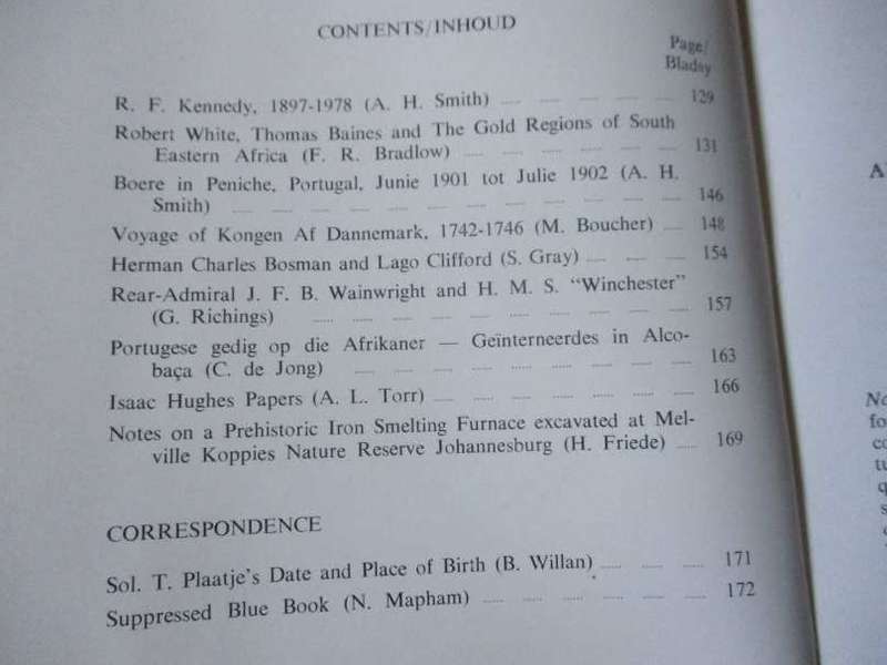 AFRICANA AANTEKENINGE EN NUUS / AFRICANA NOTES AND NEWS DECEMBER 1978