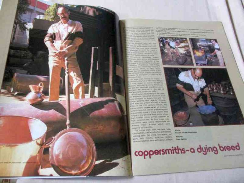 PANORAMA MAGAZINE SEPTEMBER 1982 ( COPPERSMITH, TUBERCULOSIS, S.A. ART, JUKSKEI, WITS, THE GARDENS )