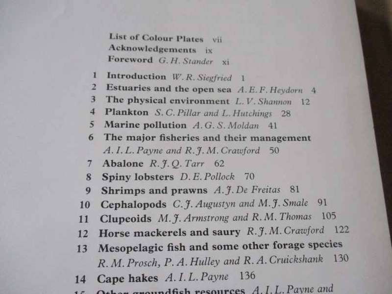 OCEANS OF LIFE OFF SOUTHERN AFRICA - ANDREW I.L. PAYNE AND J.M. CRAWFORD