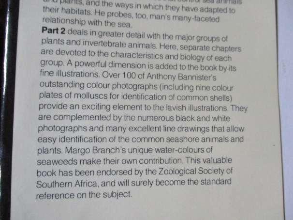 THE LIVING SHORES OF SOUTHERN AFRICA - MARGO & GEORGE BRANCH & ANTHONY BANNISTER