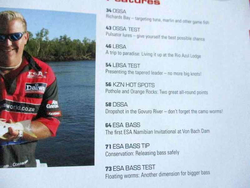 ESA EXTREME SPORT ANGLING MAGAZINE AUGUST 2008 ( fishing )