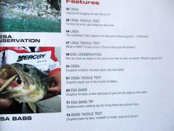 ESA EXTREME SPORT ANGLING MAGAZINE MAY 2008 ( fishing )