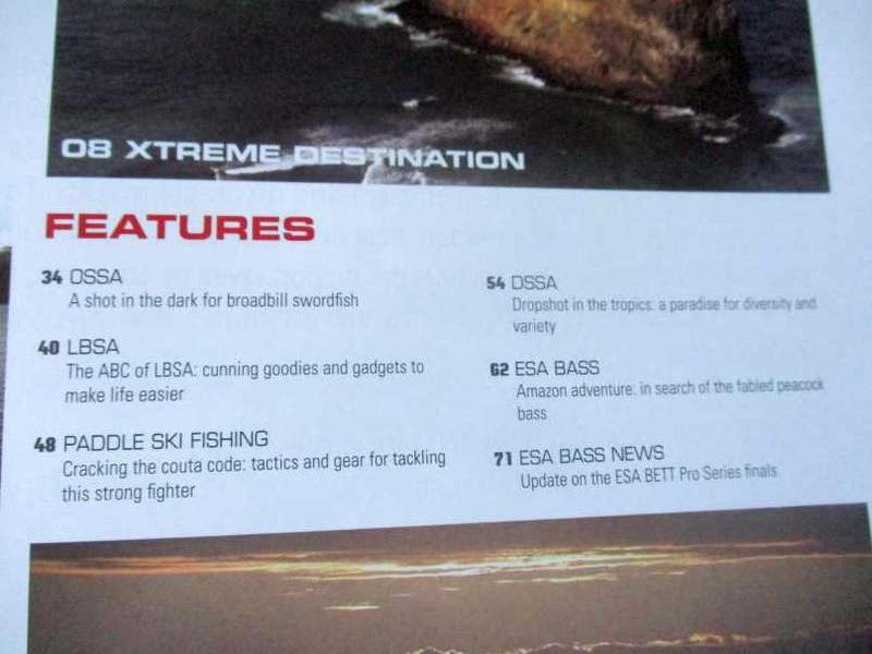 ESA EXTREME SPORT ANGLING MAGAZINE FEBRUARY 2008 ( fishing )