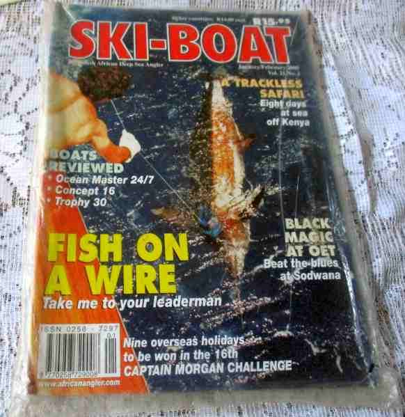 SKI-BOAT - THE SOUTH AFRICAN DEEP SEA ANGLER - MAGAZINE JANUARY / FEBRUARY 2005 ( fishing / angling