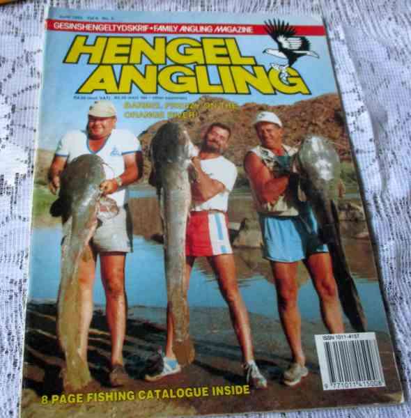 HENGEL / ANGLING MAGAZINE JUNE 1992  ( fishing )