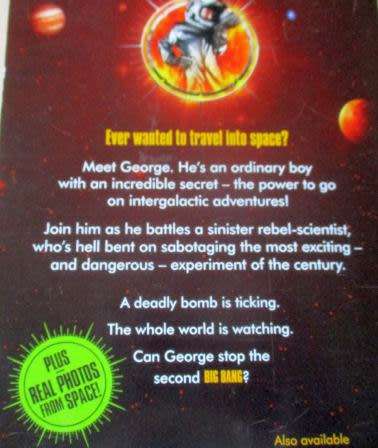 GEORGE AND THE BIG BANG - LUCY & STEPHEN HAWKING