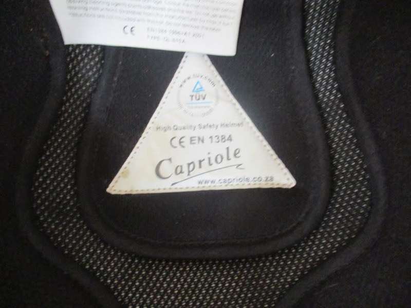 CAPRIOLE HORSE RIDING HELMET  SIZE 53