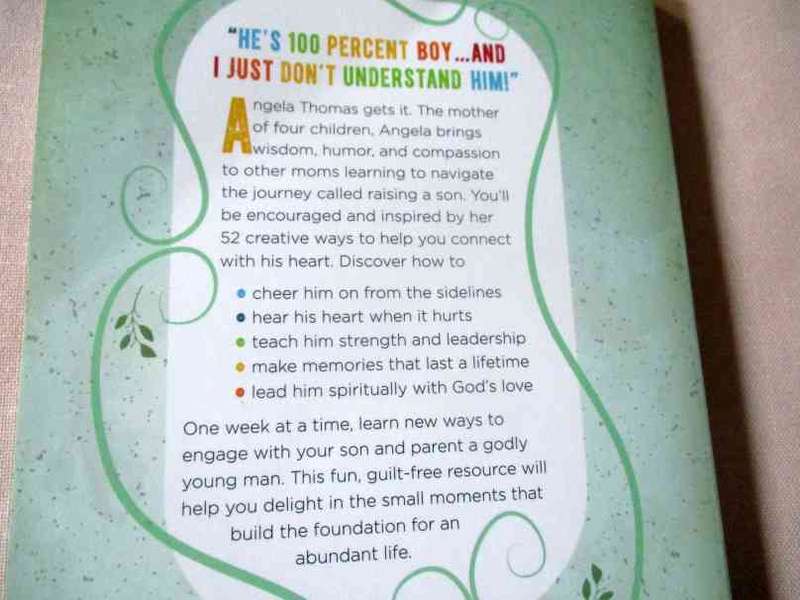 52 THINGS SONS NEED FROM THEIR MOMS - ANGELA THOMAS