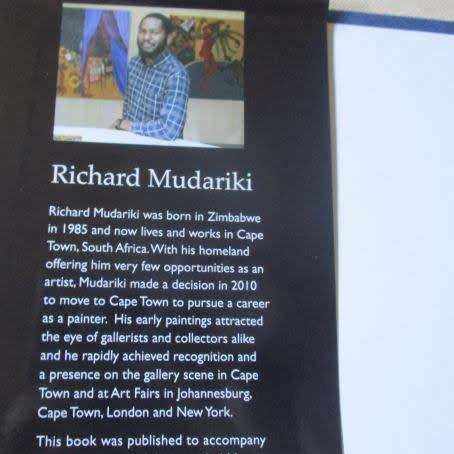 MUTARA WENGUVA ` TIME LINE ` PAINTINGS BY RICHARD MUDARIKI ( SIGNED )