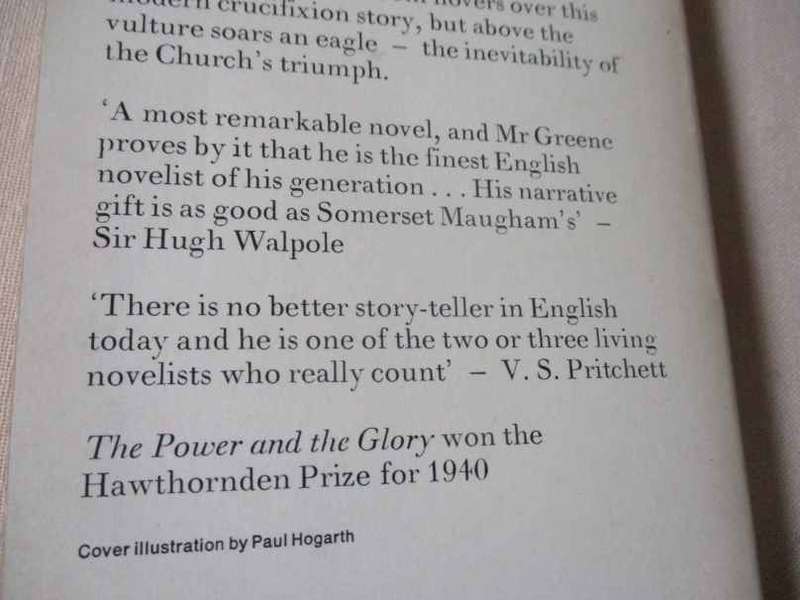 THE POWER AND THE GLORY - GRAHAM GREENE