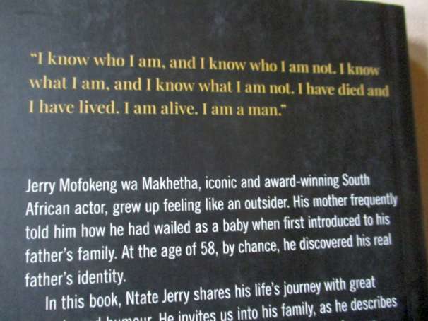 I AM A MAN - A MEMOIR - JERRY MOFOKENG WA MAKHETHA
