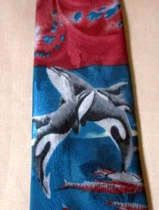 KILLER WHALES / ORCAS - ENDANGERED WILDLIFE - TIE