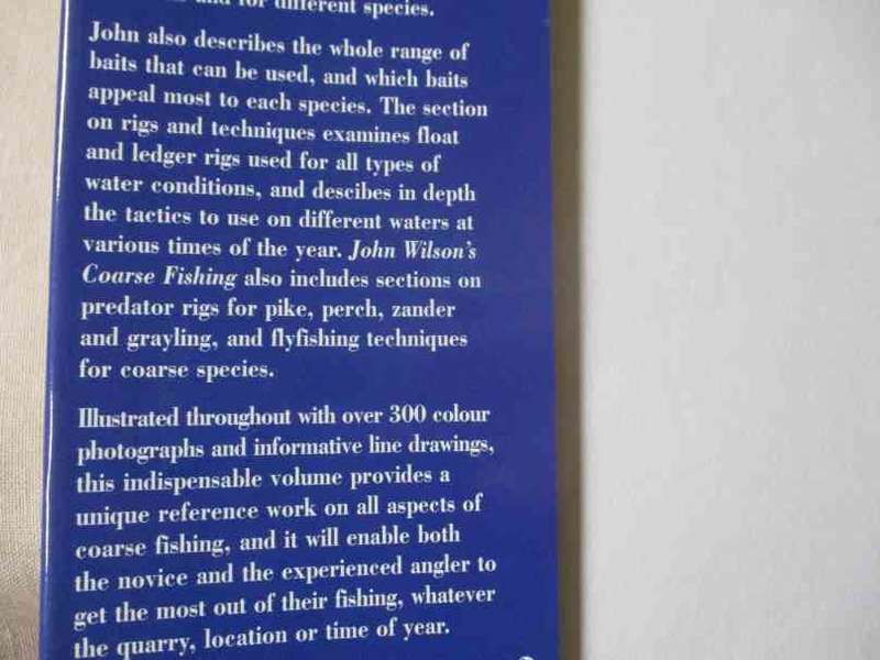 JOHN WILSON`S COARSE FISHING