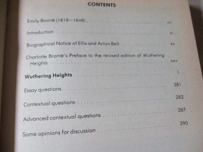 WUTHERING HEIGHTS - EMILY BRONTE - MASKEW MILLER CLASSICS