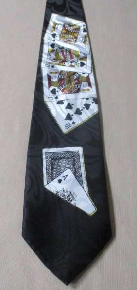 PLAYING CARDS - ROYAL FLUSH -  TIE
