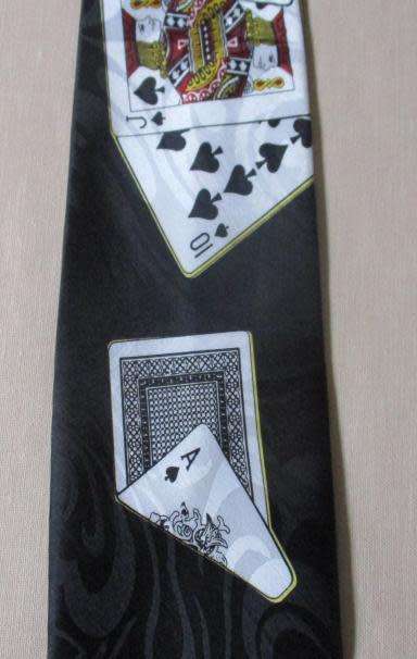 PLAYING CARDS - ROYAL FLUSH -  TIE