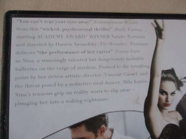 BLACK SWAN - DVD