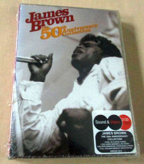 JAMES BROWN 50TH ANNIVERSARY COLLECTION 2 CD & DVD