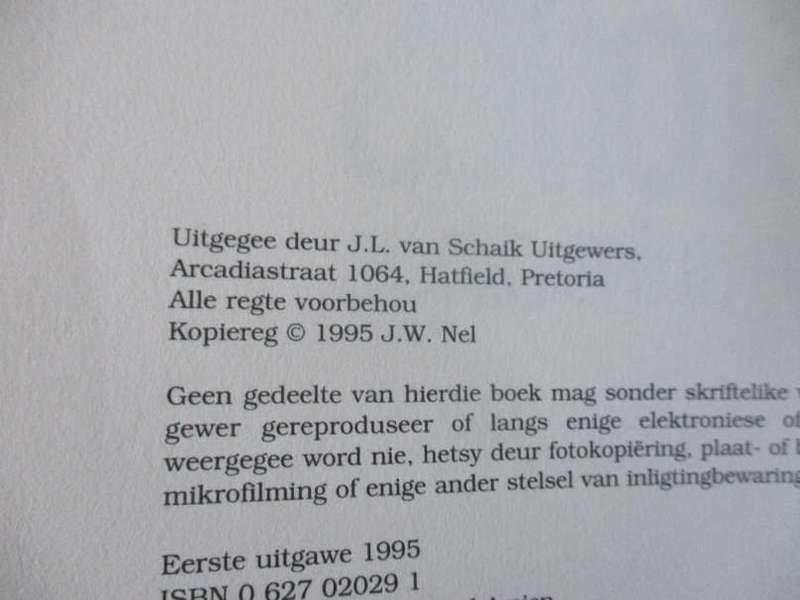 LAATAAND-BIEG-STORIES EN SULKE STORIES - JAN NEL