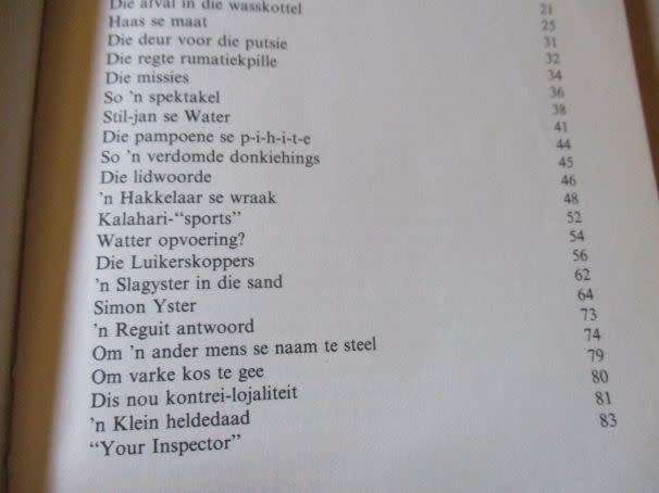 VIR N` OULAP EN N` BOKSTERT - A.A.J. VAN NIEKERK