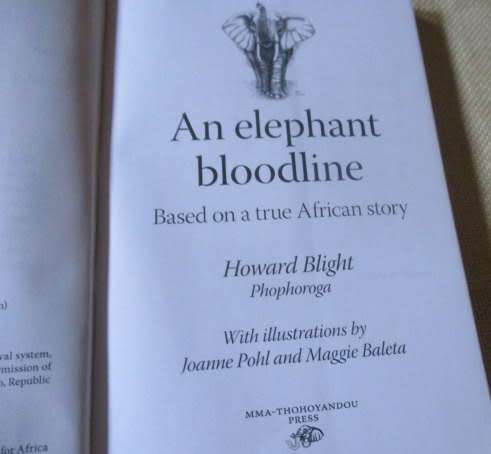 AN ELEPHANT BLOODLINE - HOWARD BLIGHT