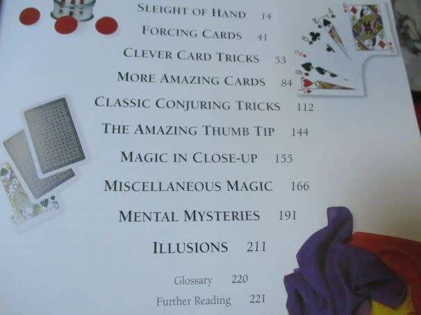 THE MAGIC BOOK - MASTER THE MYSTERIES OF OVER 150 MAGIC TRICKS - EDITED BY LYDIA DARBYSHIRE
