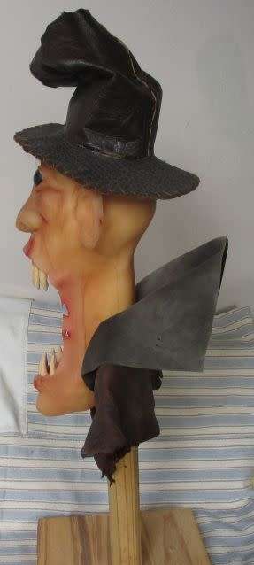 VINTAGE RARE COLLECTABLE RUBBER HORROR FIGURINE
