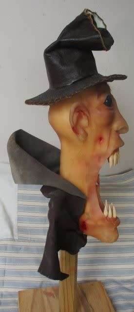 VINTAGE RARE COLLECTABLE RUBBER HORROR FIGURINE
