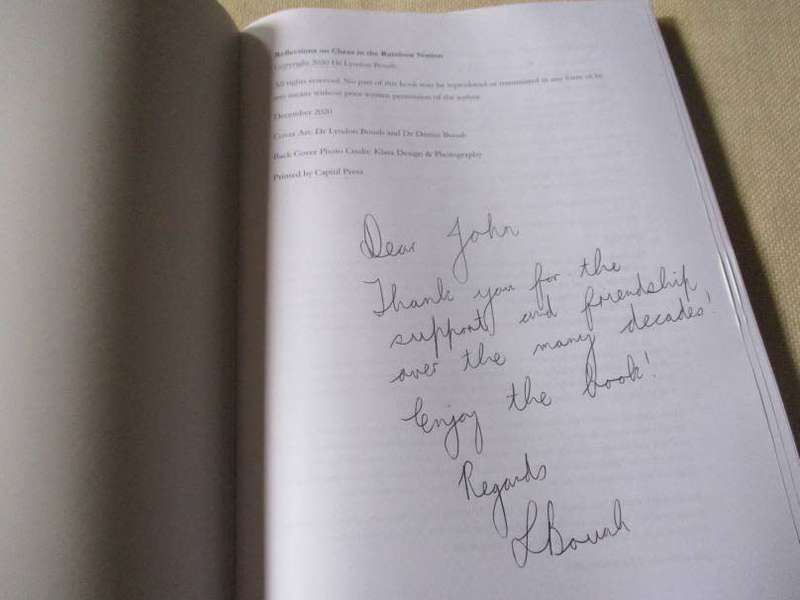 REFLECTIONS ON CHESS IN THE RAINBOW NATION 2020 VOLUME 1 -  Dr LYNDON BOUAH ( SIGNED )