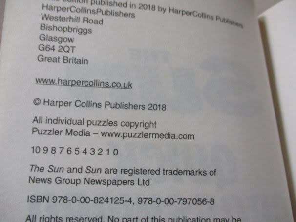 THE SUN - QUICK CROSSWORD BOOK 5