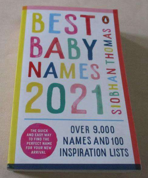 BEST BABY NAMES 2021 - SIOBHAN THOMAS