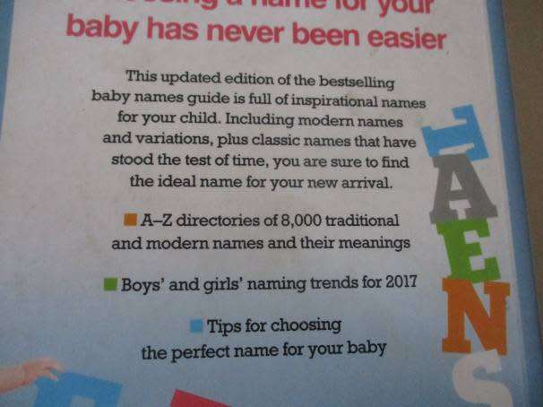 BEST BABY NAMES 2017 - SIOBHAN THOMAS