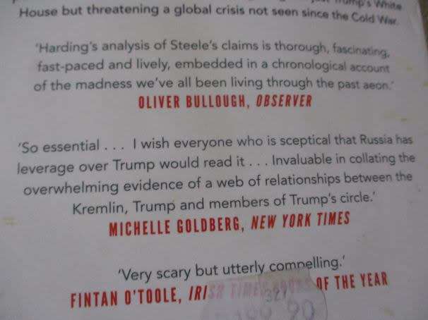 COLLUSION - HOW RUSSIA HELPED TRUMP WIN THE WHITE HOUSE - LUKE HARDING