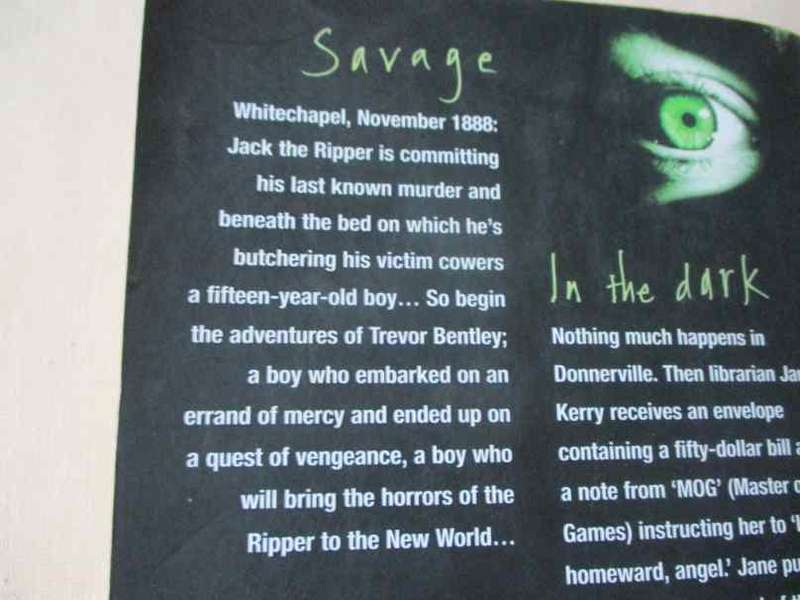 SAVAGE & IN THE DARK - RICHARD LAYMON