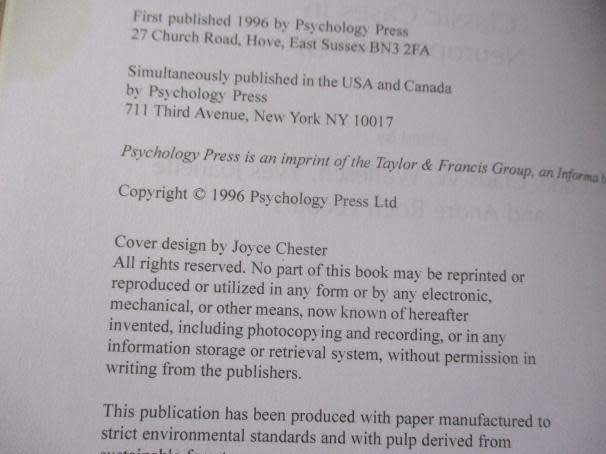 CLASSIC CASES OF NEUROPSYCHOLOGY - CHRIS CODE