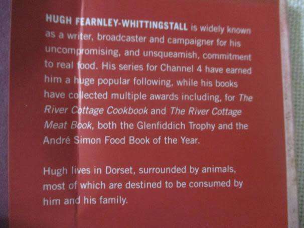 HUGH FEARLESSLY EATS IT ALL - DISPATCHES FROM THE GASTRONOMIC FRONTLINE HUGH FEARNLEY-WHITTINGSTALL